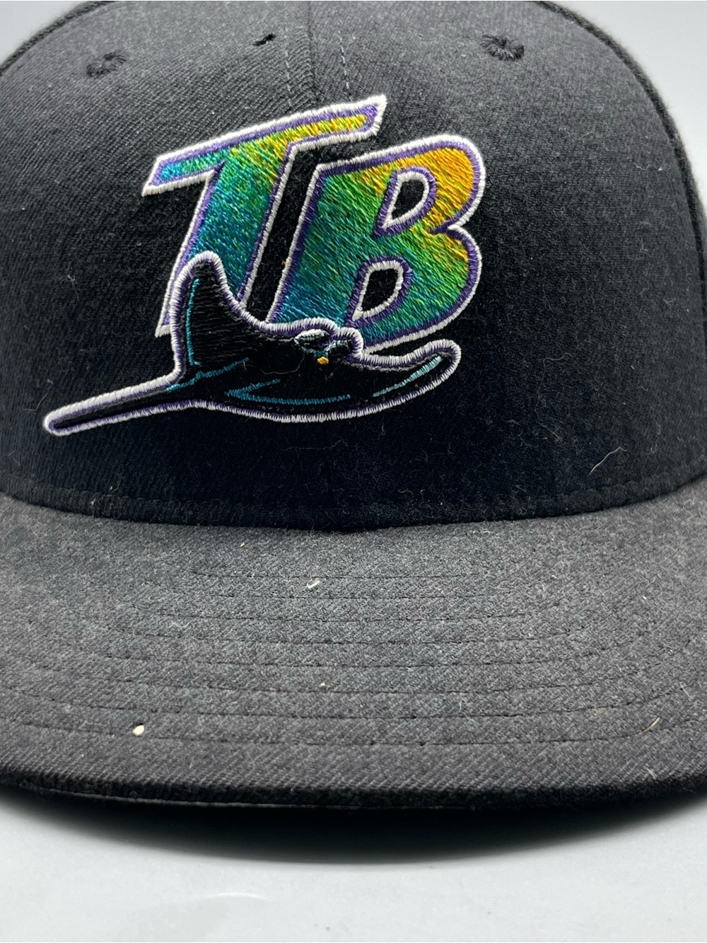 New Era Black Kids Cap with Iridescent TB Logo